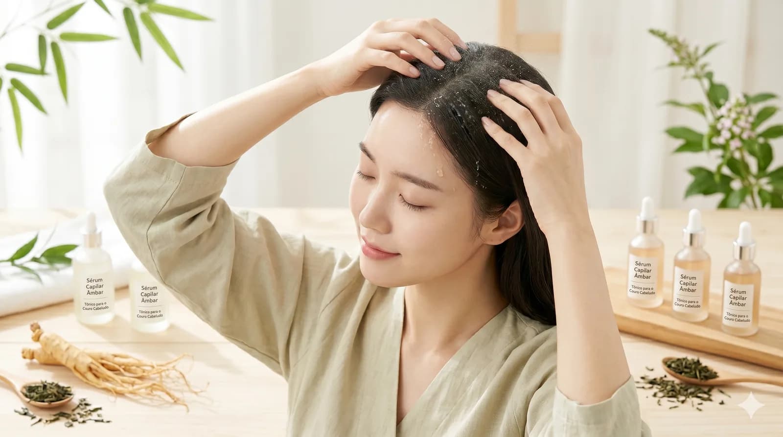Scalp Care: por que os Coreanos Tratam o Couro Cabeludo como Pele do Rosto